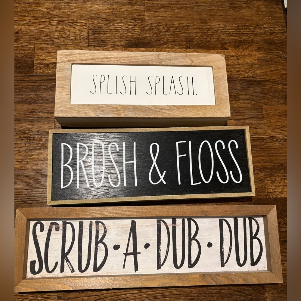 Bathroom Signs